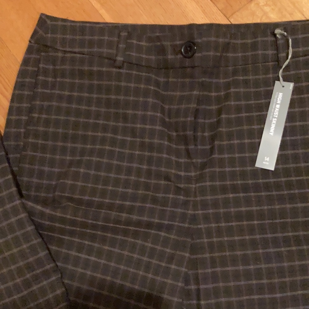 Loft petites 14p brown high waist skinny